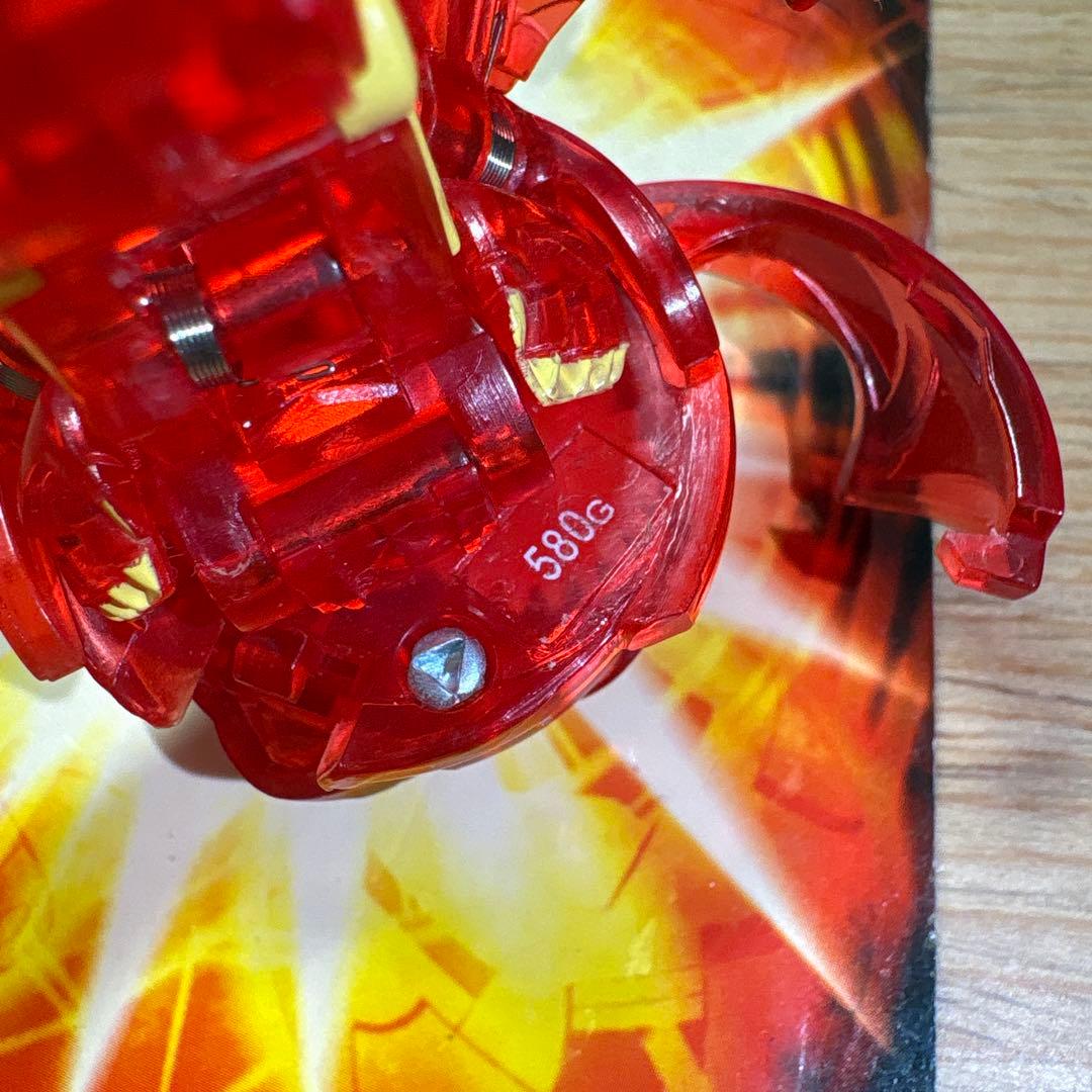 爆丸　クロスドラゴノイド　クリア　限定　カード付き　最終値下げ