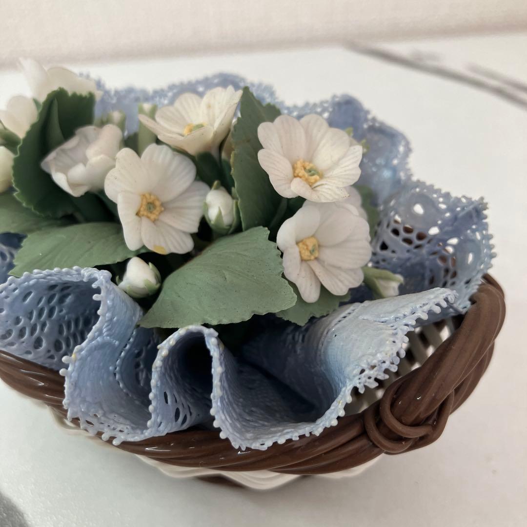 LLADRO リヤドロ フラワーバスケット (1.552.3)箱付き - メルカリ