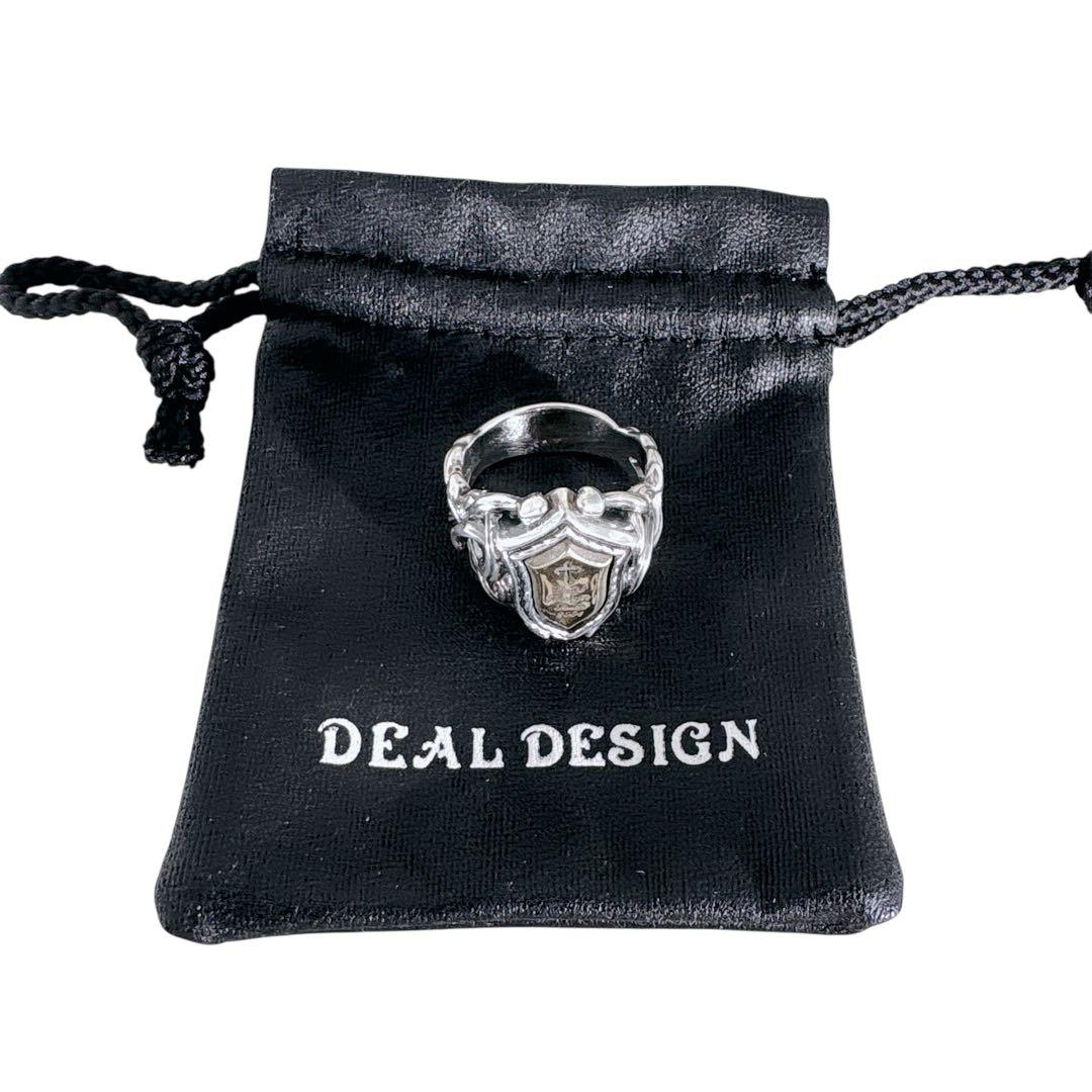 ディールデザイン メデューサ 盾 シールドモチーフ シルバー925 リング