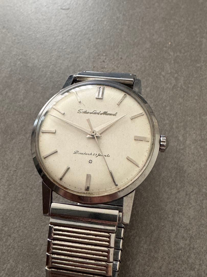 セイコー SEIKO LORD MARVEL 23石 手巻き腕時計 稼動品