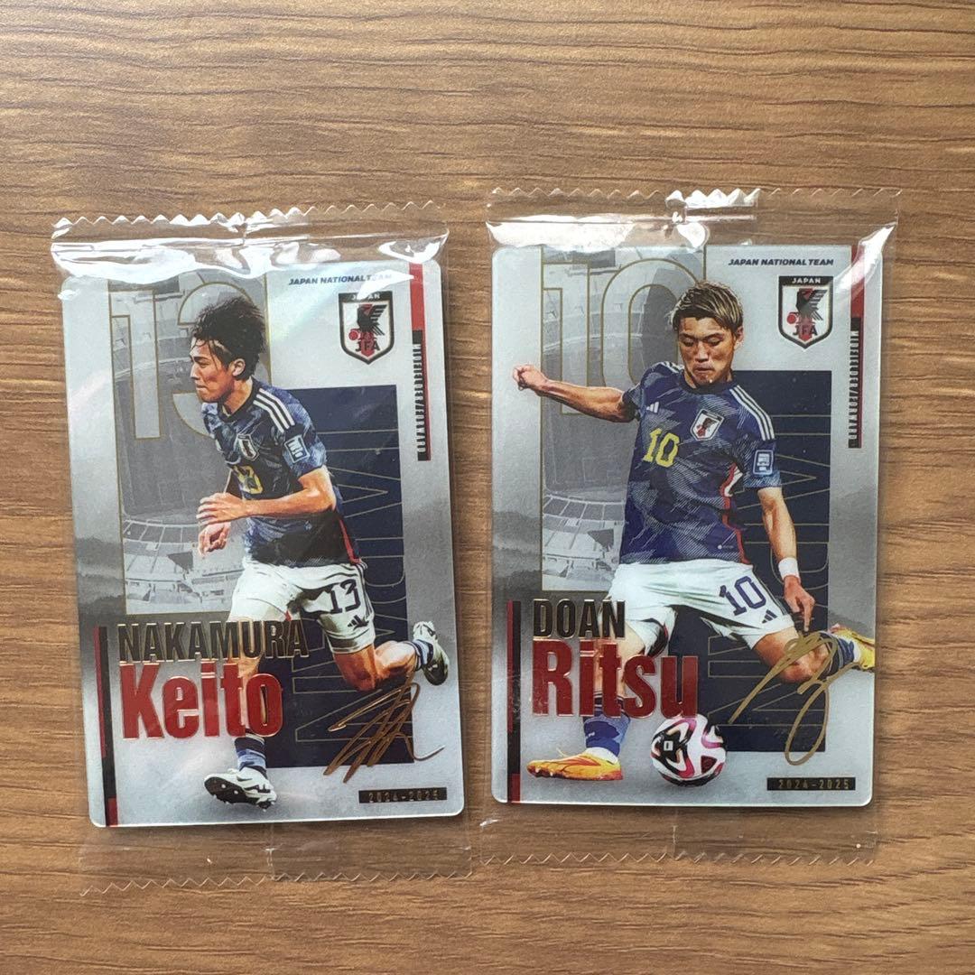 堂安律 中村敬斗 サイン入りカードセット - メルカリ