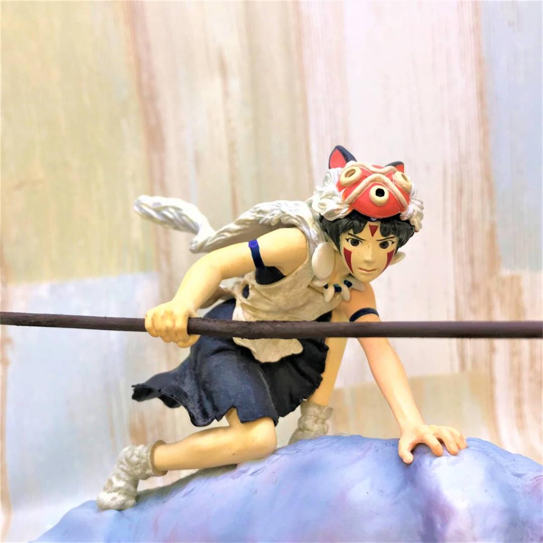 もののけ姫 犬神&サン コミニカ メモリアルコレクション フィギュア 宮崎駿