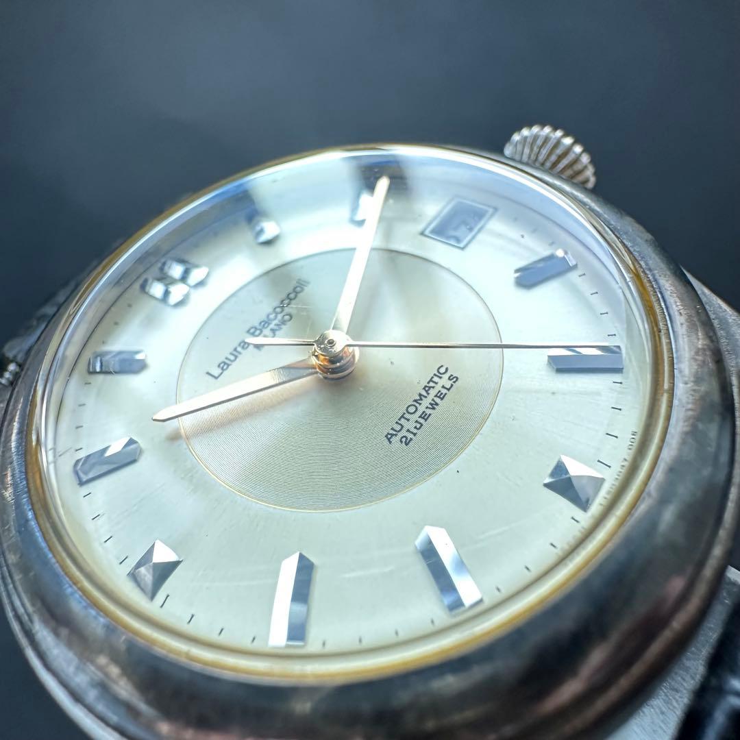 Laura Bacoccoli Milano SV925 自動巻き腕時計