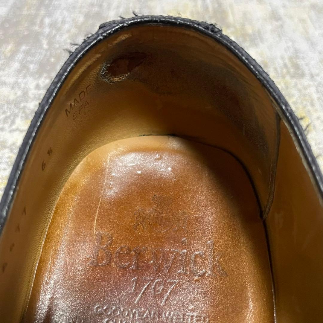 ★入手困難★バーウィック Berwick Uチップ【25.5】ビブラムソール