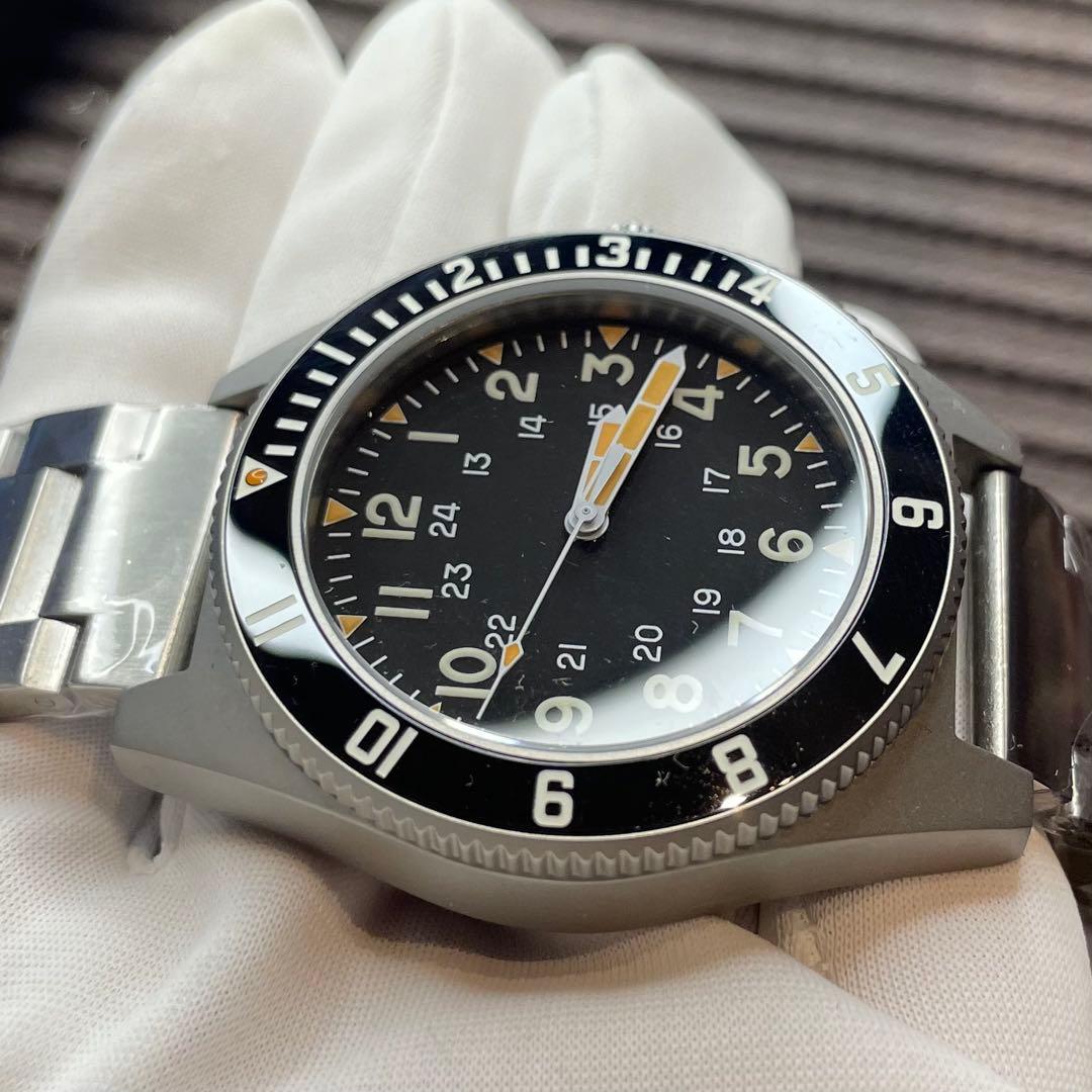 新品 アメリカ軍 typeIIオマージュ 米軍 ミリタリーウォッチ ダイバーズ