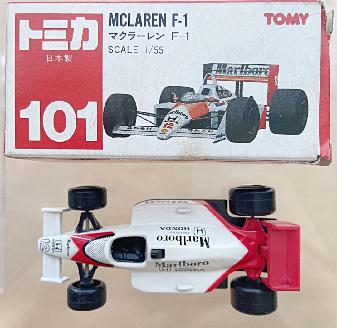 トミカ赤箱No.101マクラーレンF1 日本製