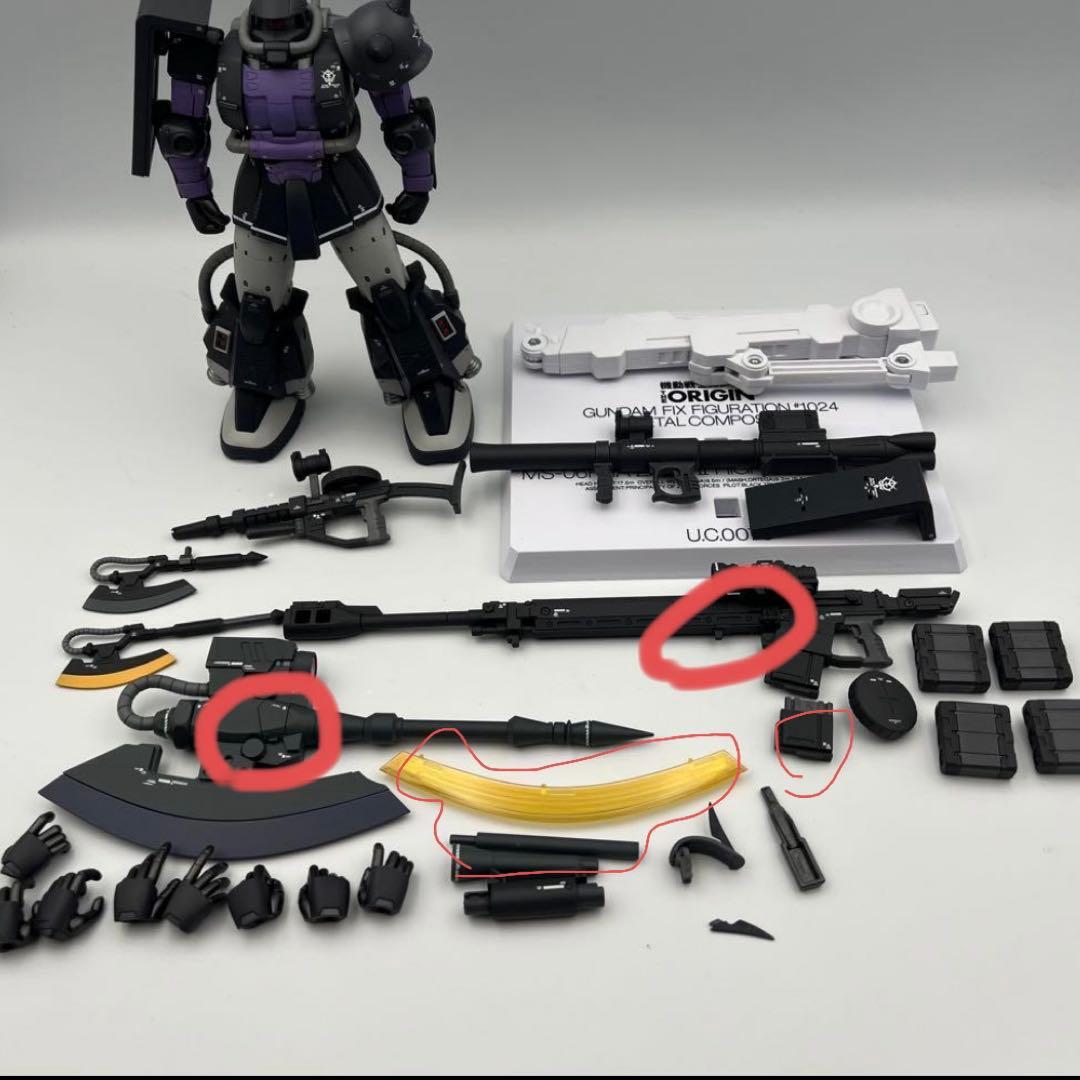 l composite 高機動型ザク　黒い三連星　シャア　build