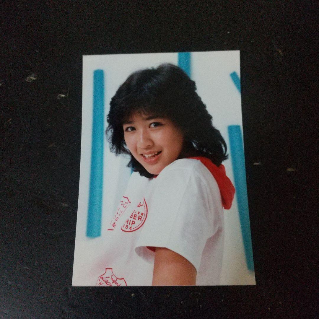 菊池桃子『写真プロマイド』昭和レトロ アイドルグッズ 激レア 入手