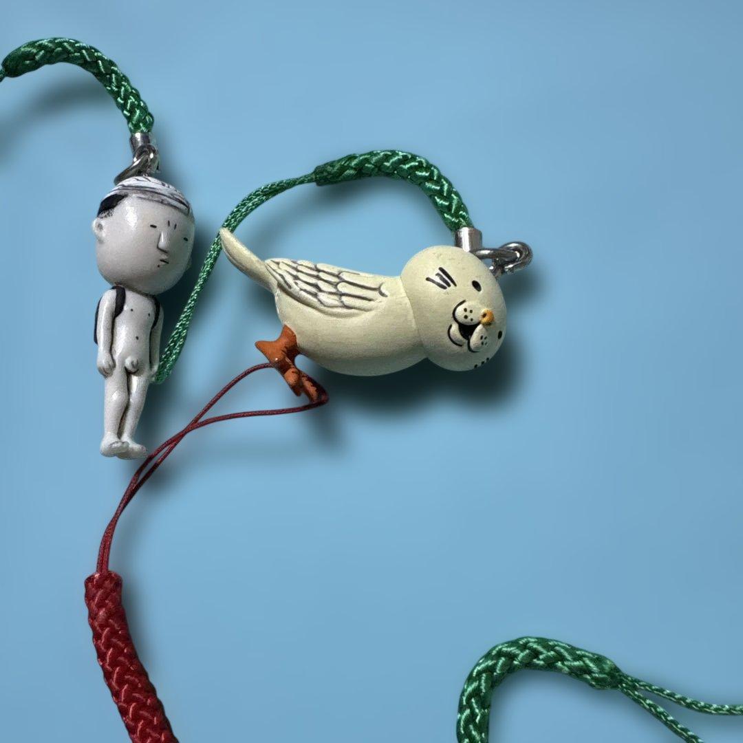 伝染るんです　根付け 8個セット