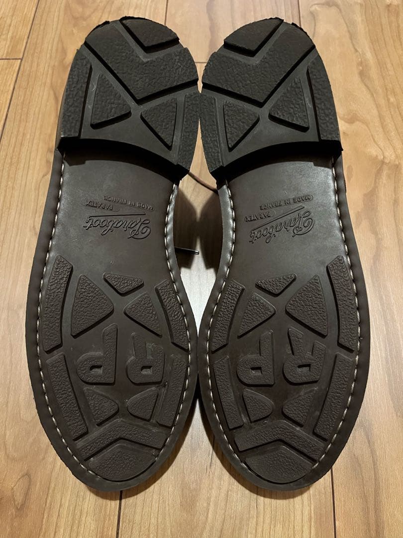 一度着用のみ極美品☆PARABOOT シャンボード サイズ6H CHAMBORD