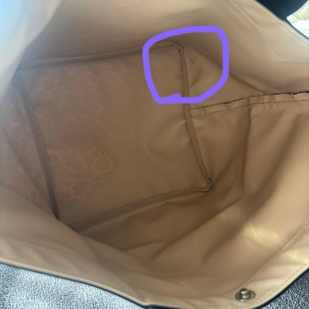 エルベシャプリエ 707FN パンサーブラン×ノワール×ノワール(舟型トートM