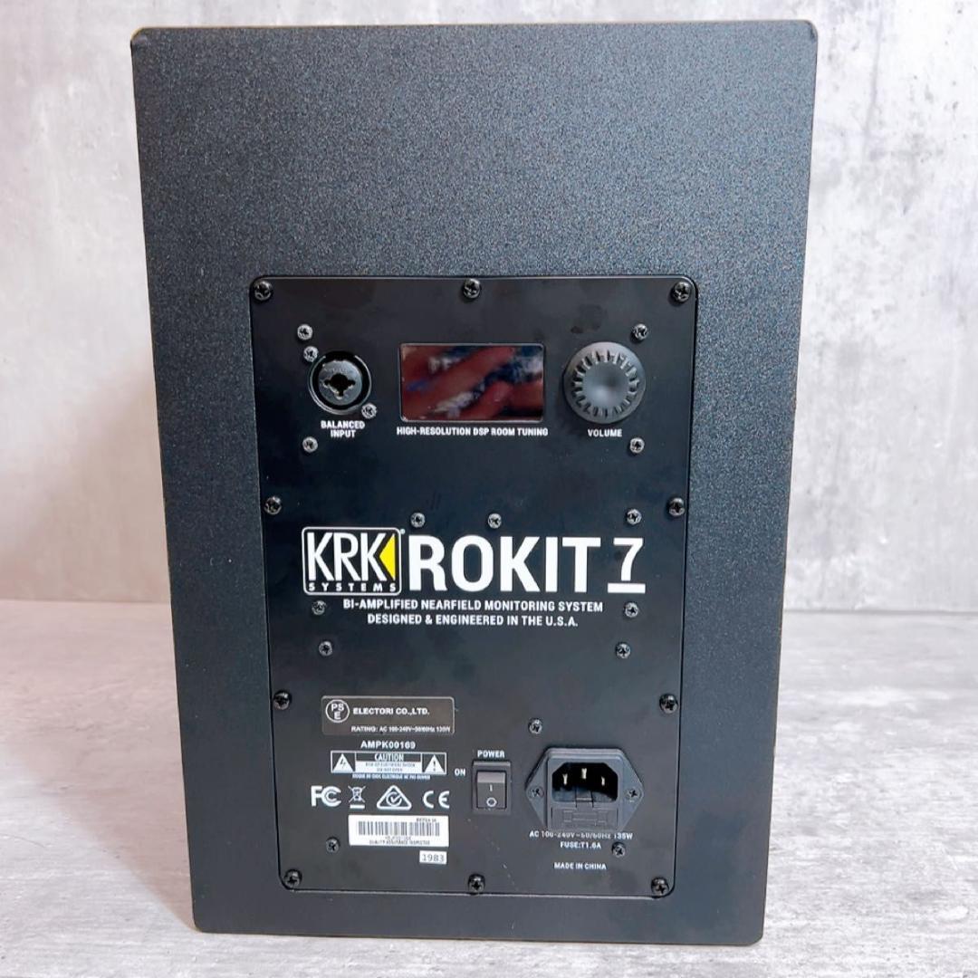 KRK パワードモニター　スピーカー　ROKIT7 RP7G4 単品