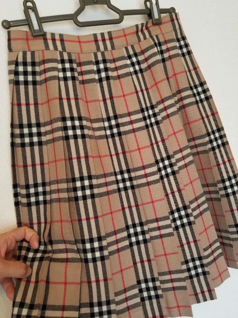 バーバリープリーツスカート美品良品キッズ◯大人◯150 160S 2度使用品◯