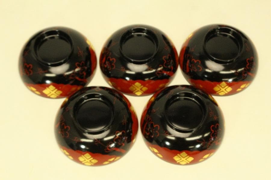 秀衡 小吸物椀 五客 未使用(ZE465)