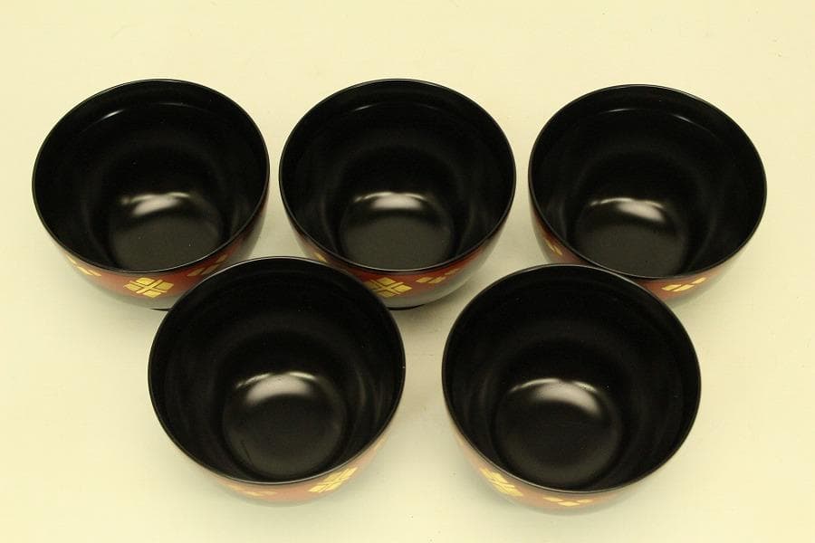 秀衡 小吸物椀 五客 未使用(ZE465)