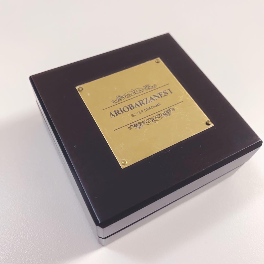 希少‼︎】フランクリンミント アリオバルザネス1世 ドラクマ銀貨