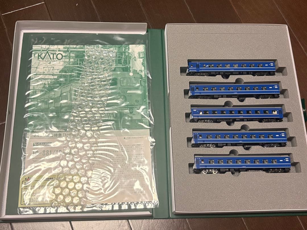 【ほぼ新品】KATO EF81 敦賀＋24系寝台特急「日本海」11両セット