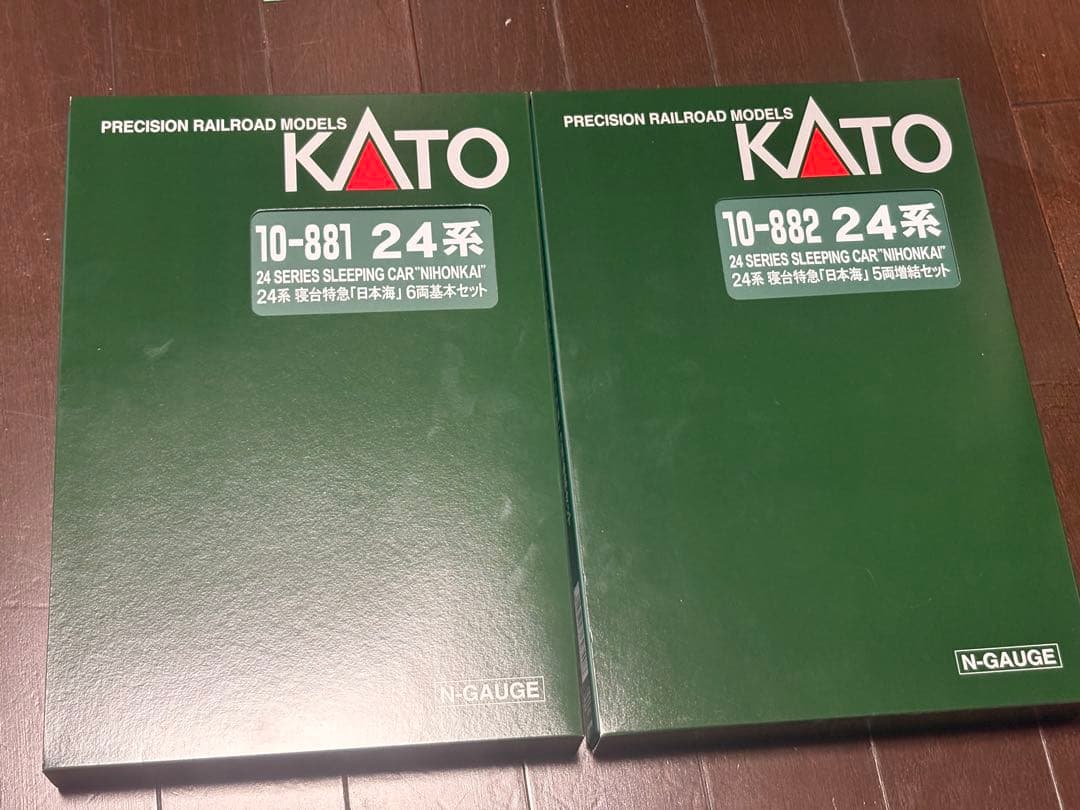 【ほぼ新品】KATO EF81 敦賀＋24系寝台特急「日本海」11両セット