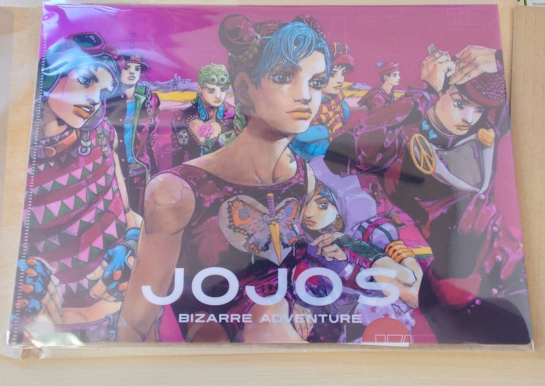 ジョジョマガジン2022WINTER 懸賞当選品クリアファイル2枚