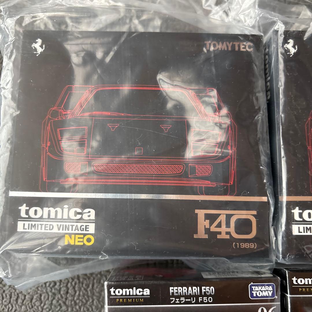 リミテッドヴィンテージ ネオ フェラーリ F40 (赤) 3台　F50等