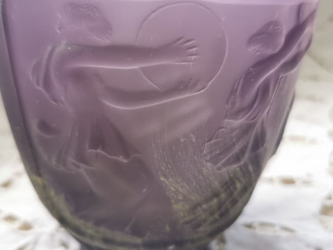 アンティーク ジョルジュドフール ギリシャ神話 女神 神殿 パート・ド