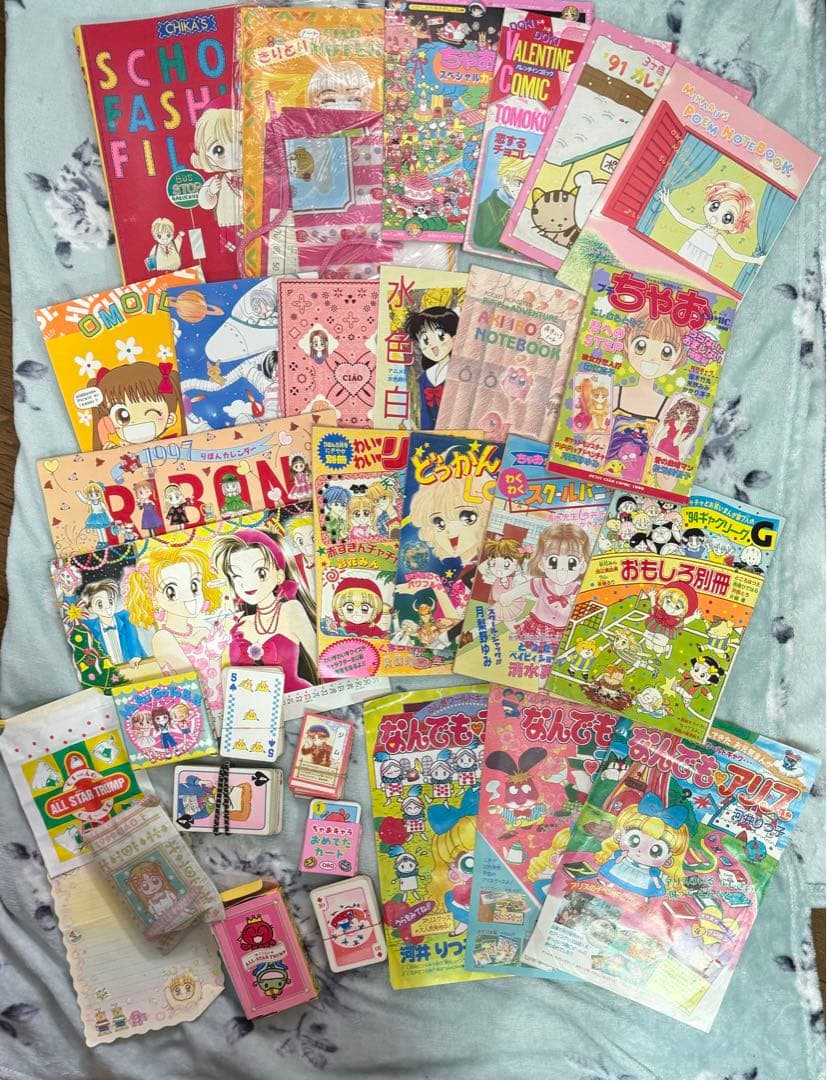 なかよし、りぼん、付録まとめ売り