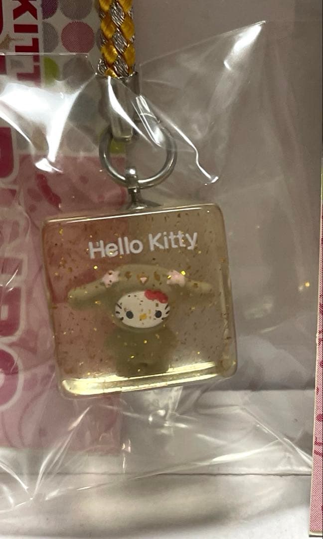 J*_様 ハローキティ 根付 ストラップ サンリオキャラクターかぶりもの 6種セ