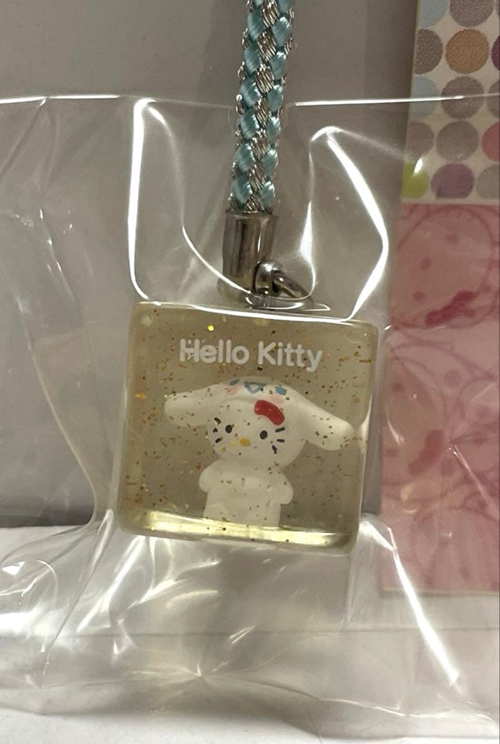 J*_様 ハローキティ 根付 ストラップ サンリオキャラクターかぶりもの 6種セ