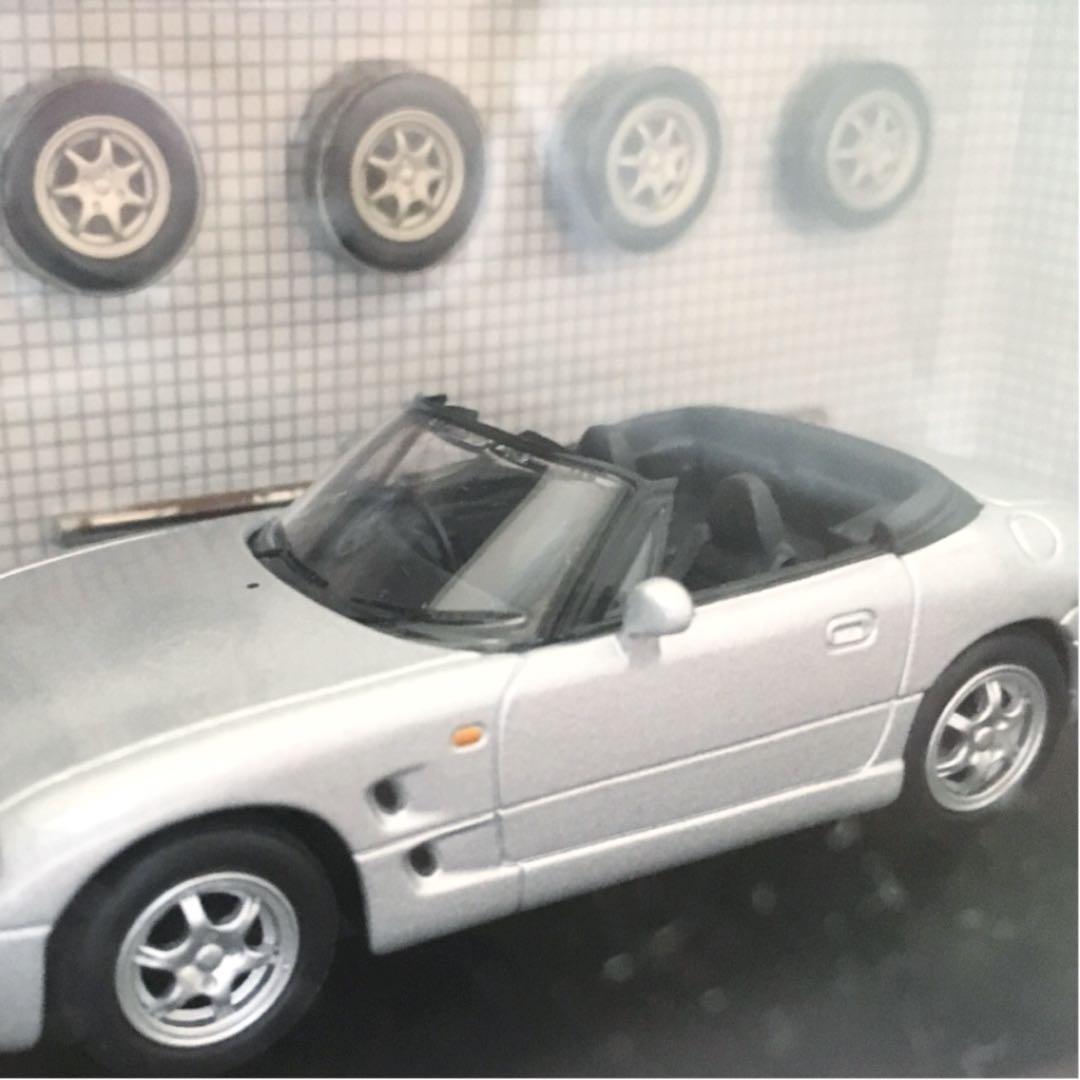 新品未開封　スズキ　カプチーノ　1/43モデル　シルバー