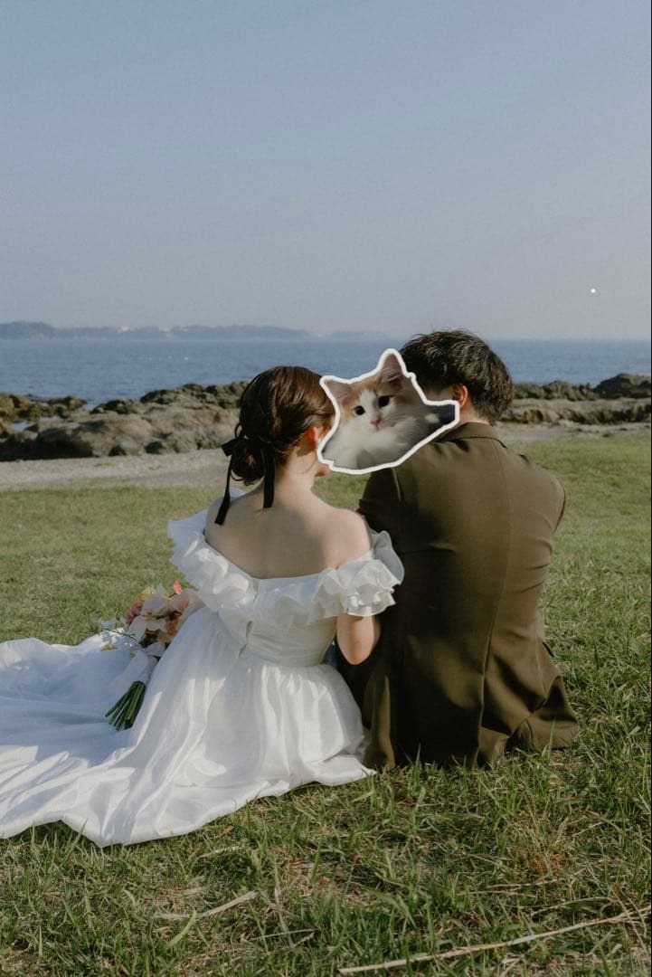 ホワイト ウェディング ブライダル 前撮り ドレス