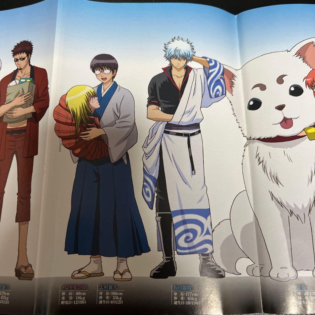 銀魂 雑誌付録限定！！ 坂田銀時 桂小太郎 高杉晋助 坂本辰馬 ロング