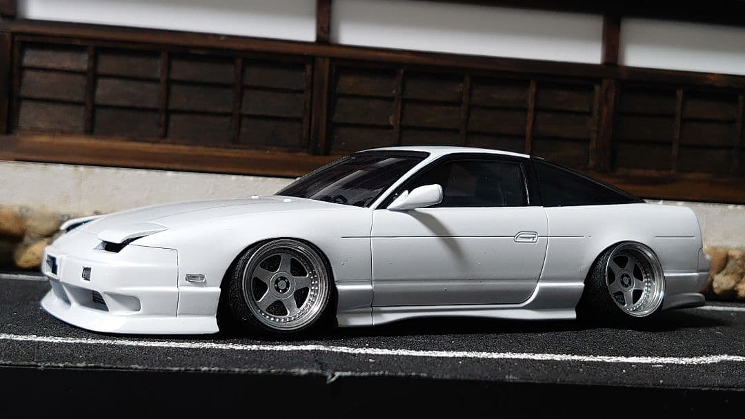 1/24 フジミ 180sx ワンエイティー 完成品 フジミ 1/24 ニッサン