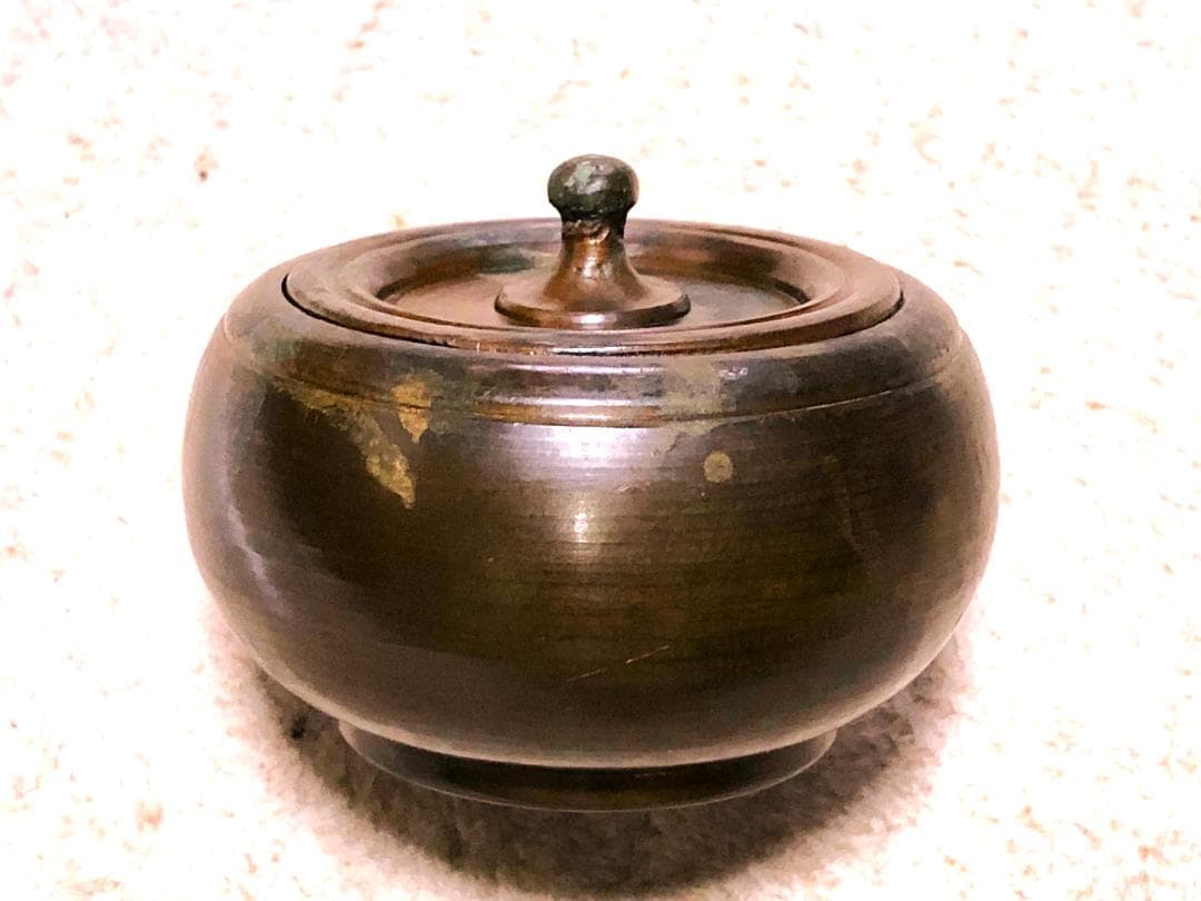 【 江戸期銅合子 】　17～18世紀