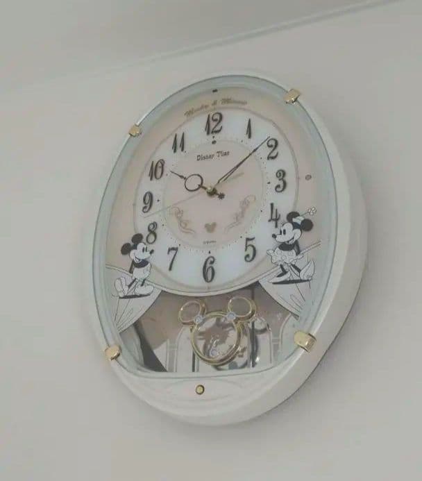ディズニータイム 電波 メロディ 掛け時計 FW579W