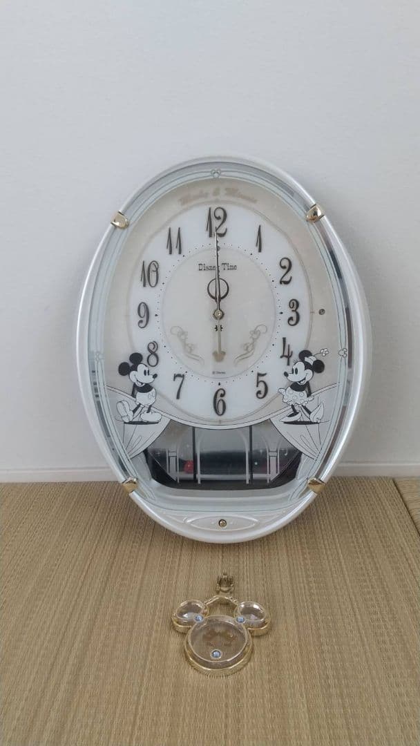 ディズニータイム 電波 メロディ 掛け時計 FW579W