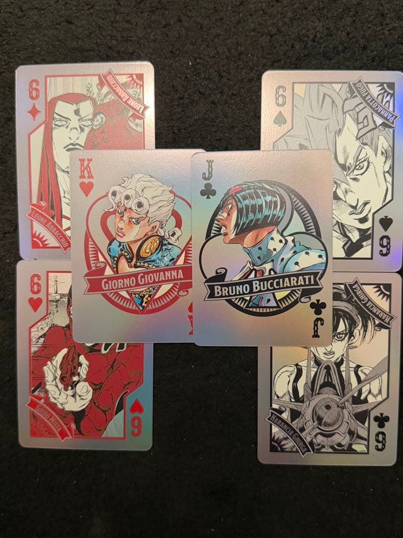 ジョジョワールド オーロラトランプ 5部暗殺チーム ブチャラ ジョルノ