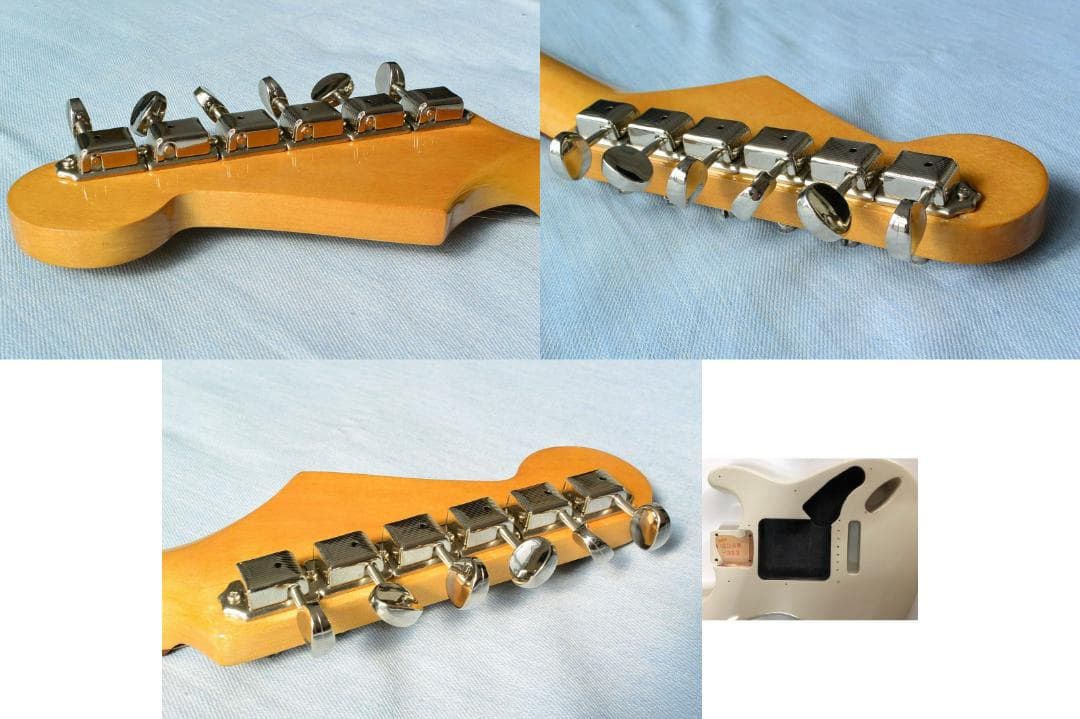 Fender MST-35 ニトロセルロースラッカー再塗装 ミニ・ストラト