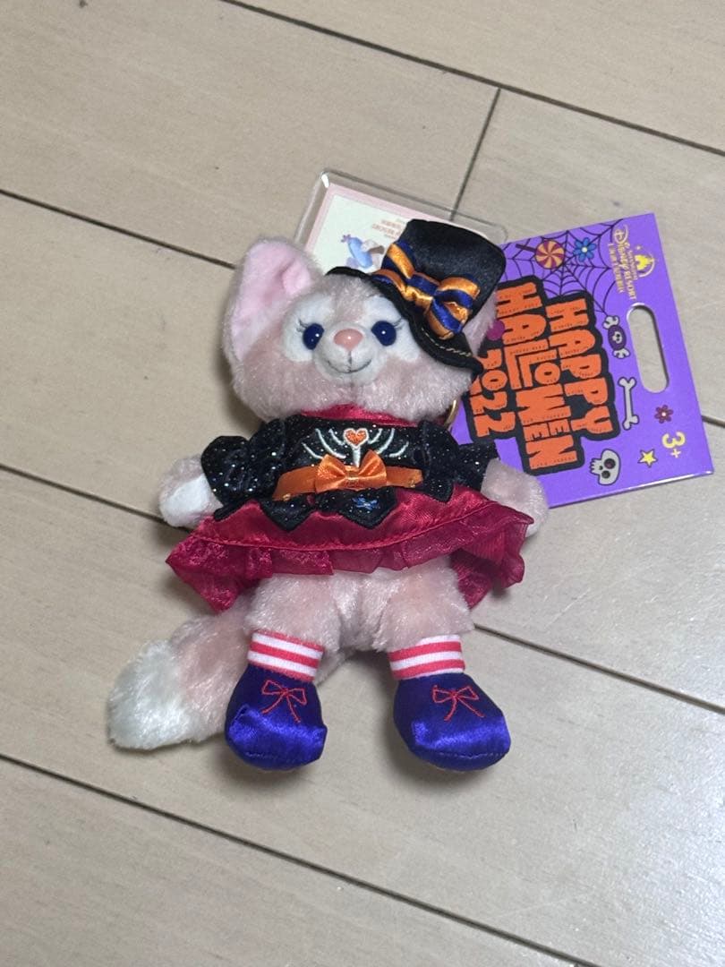や*ん様 上海ディズニー　2022ハロウィン　ダッフィぬいぐるみキーチェーン セ