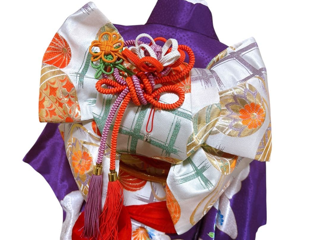 お買い得品♡七五三　7歳　女の子　セット　紫系