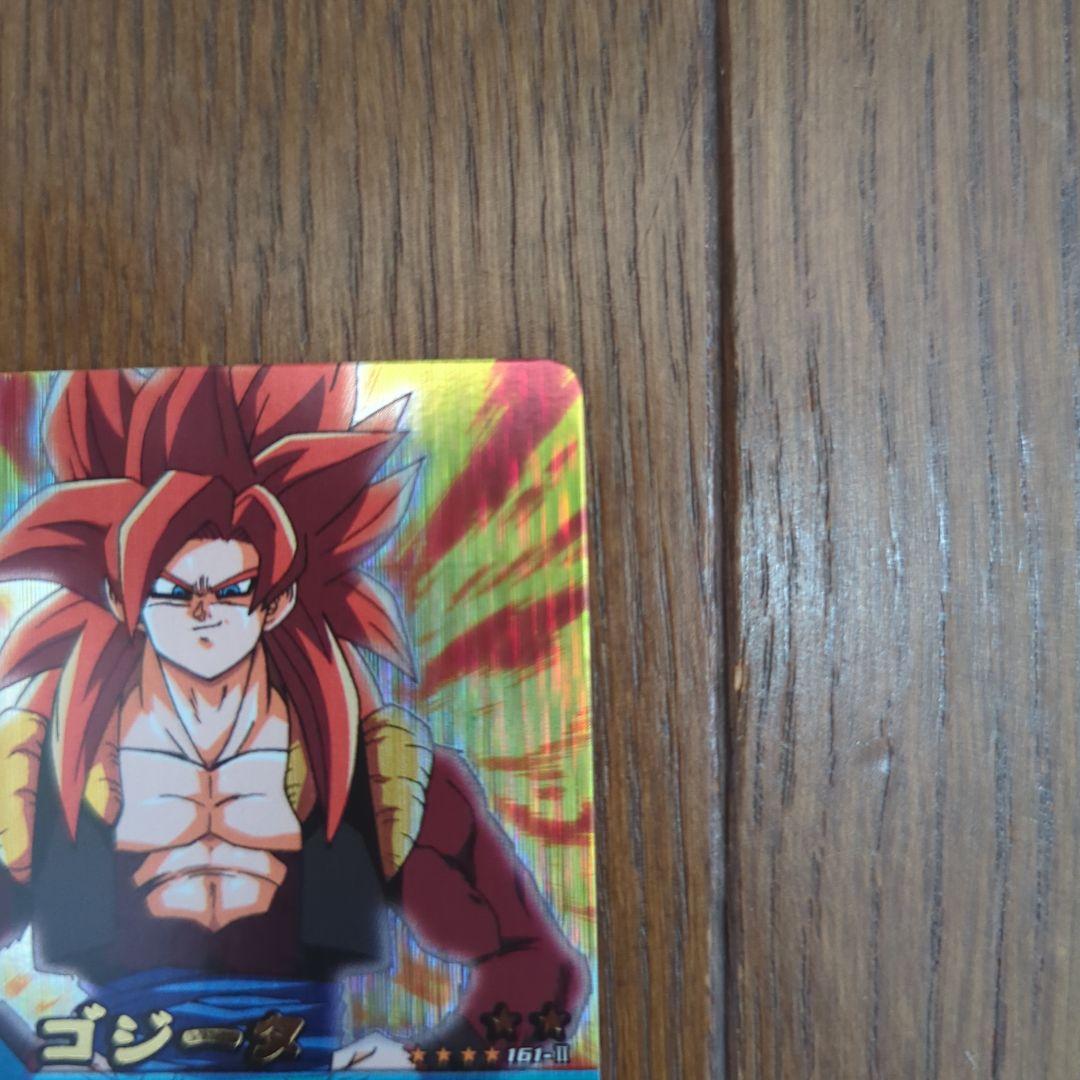 ドラゴンボールデータカードダス ゴジータ4 161-Ⅱ 爆レア　ドラゴンボール