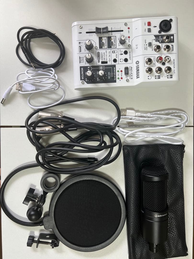 AG03 マイク カメラアダプタ 配信者セット