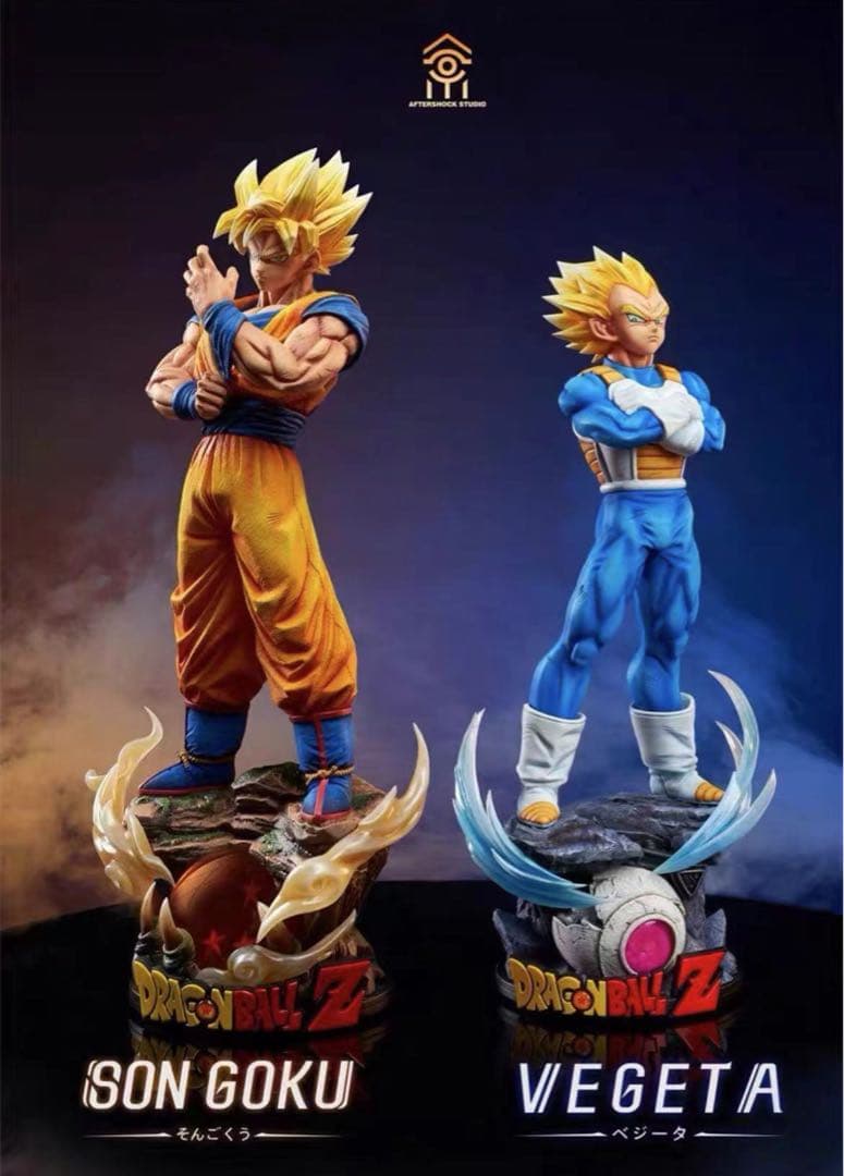 ドラゴンボール セル ベジータ ガレージキット ガレキ スタチュー