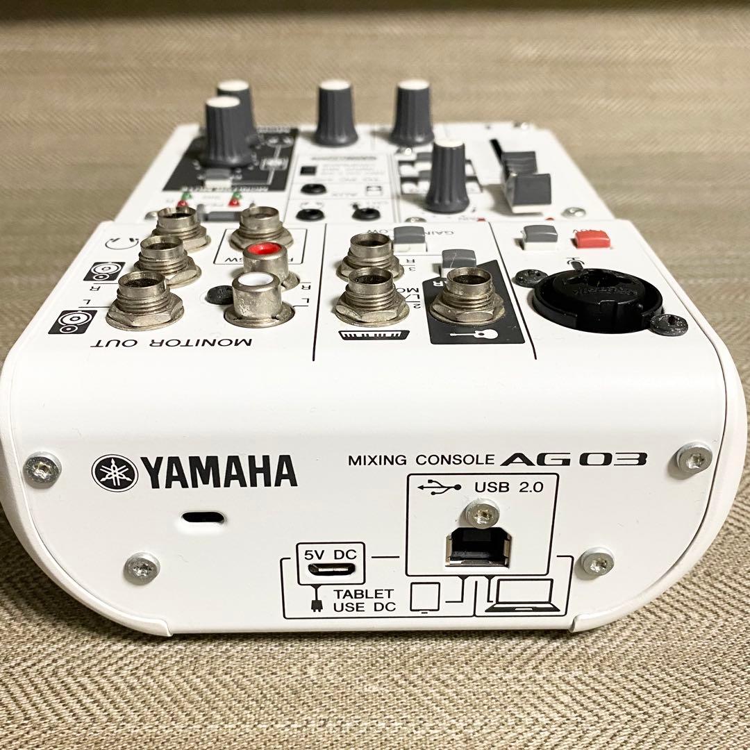 箱無しジャンク品】YAMAHA AG03 USBオーディオインターフェース