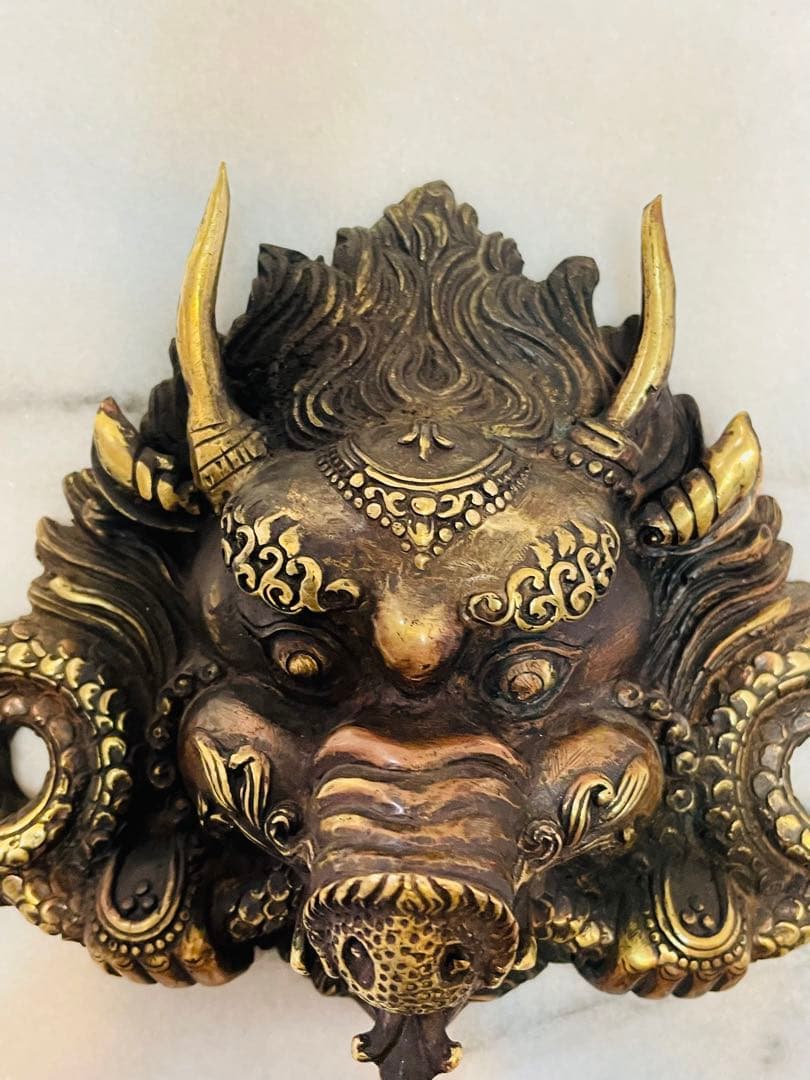 《 新品》 ヒンドゥー教 壁掛け 迦楼羅 カルラ ガルーダ 無病息災