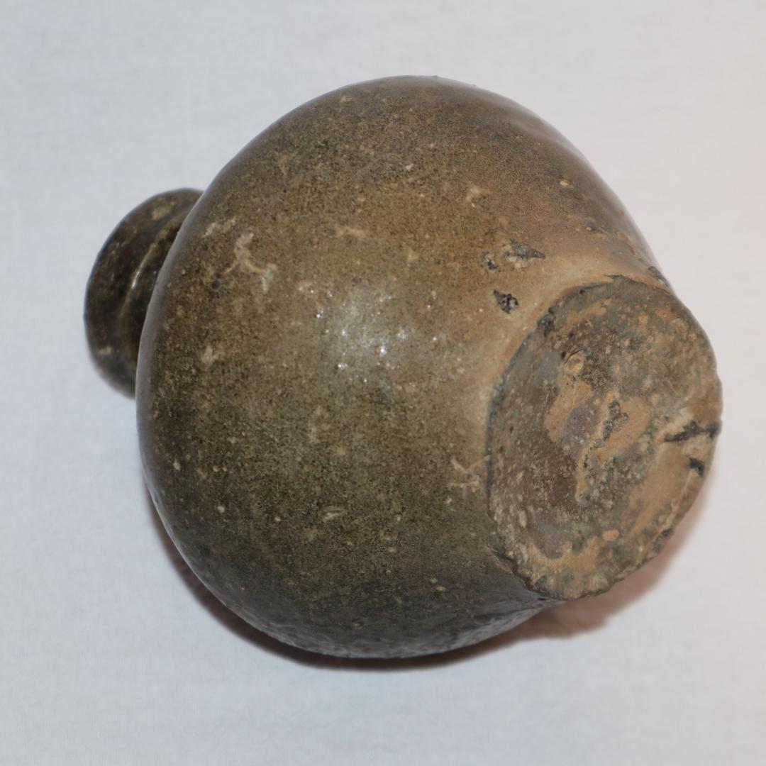 李朝　黒高麗徳利