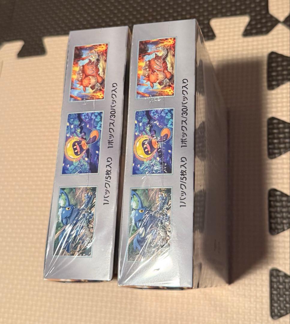 【新品未開封／シュリンク付き】ポケモンカード クレイバースト　2BOX