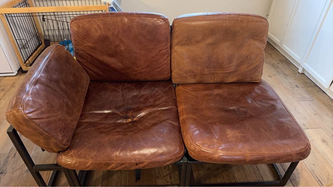 【ACME Furniture IRVIN SOFA】 レザーソファセット