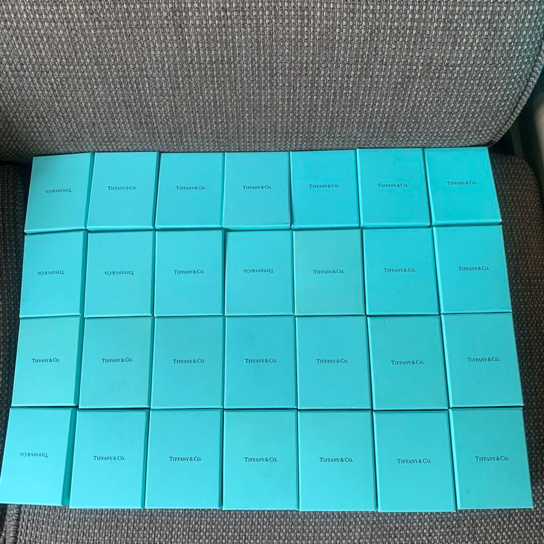 国内旧型美品ティファニー空箱巾着28セット