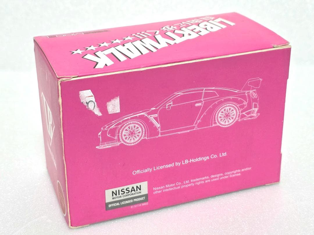 MINI GT LBWK 日産 GT-R キャンディピンク #29