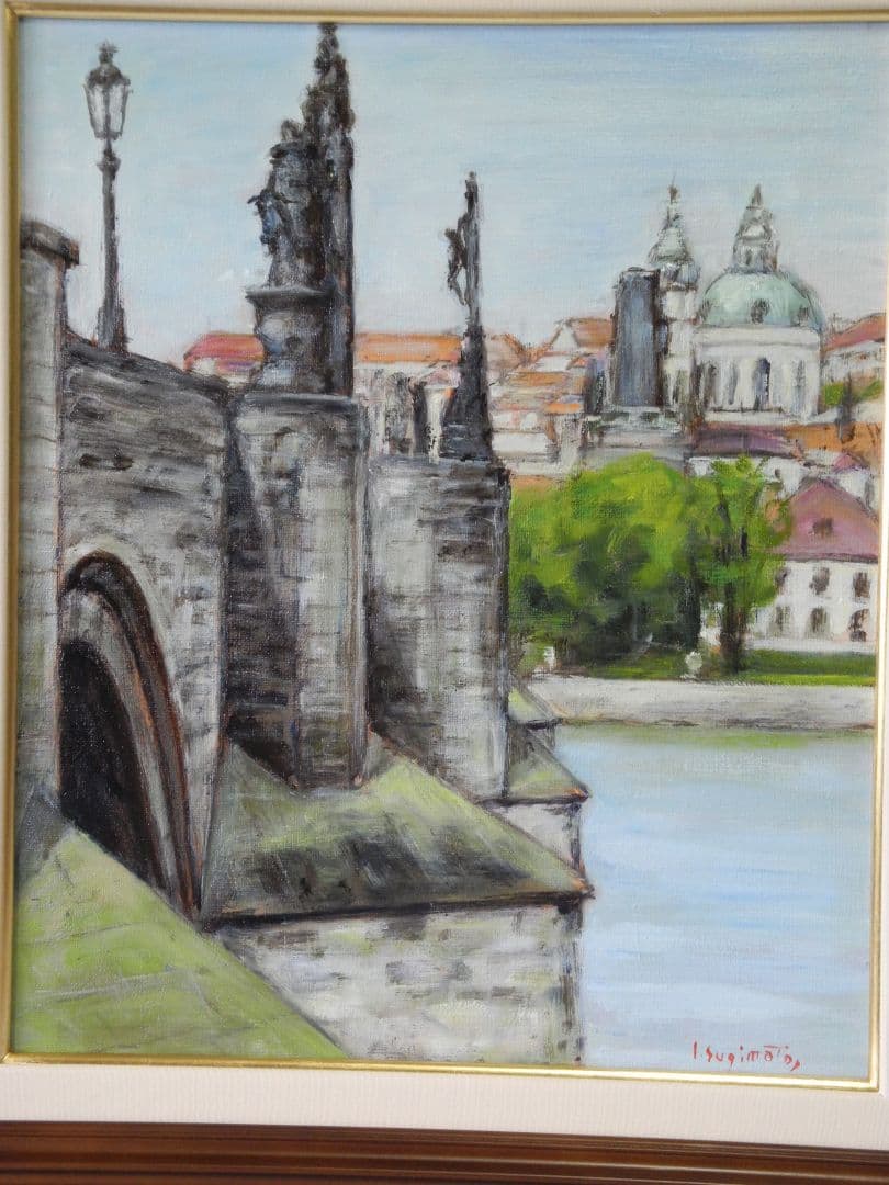 油絵チエコ、カレル橋